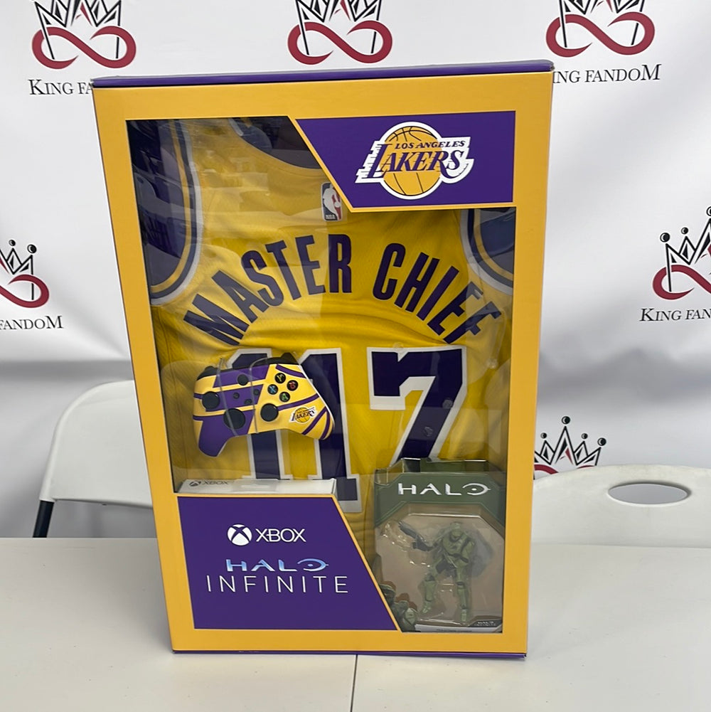 Xbox Halo Infinite x Lakers 117 Bundle xBox Controller Exclusive Halo