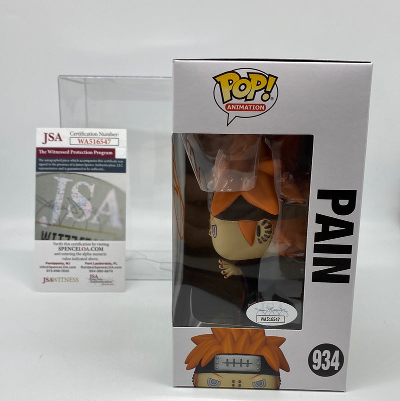 Naruto Pain SIGNED Pop! Vinyl Figure