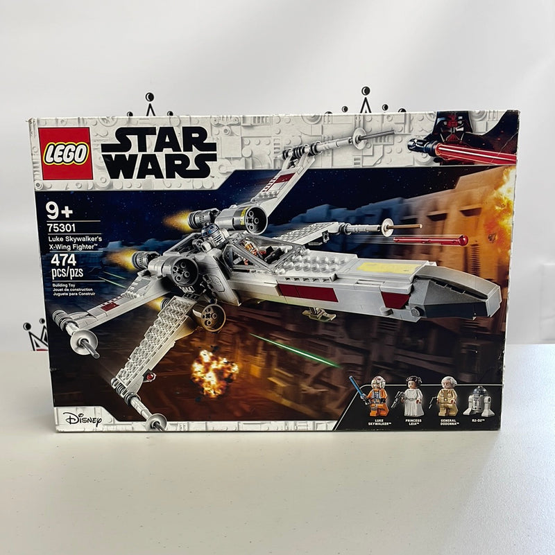 LEGO Star Wars Luke Skywalker's X-Wing Fighter Set 75301 New Sealed Box Damaged