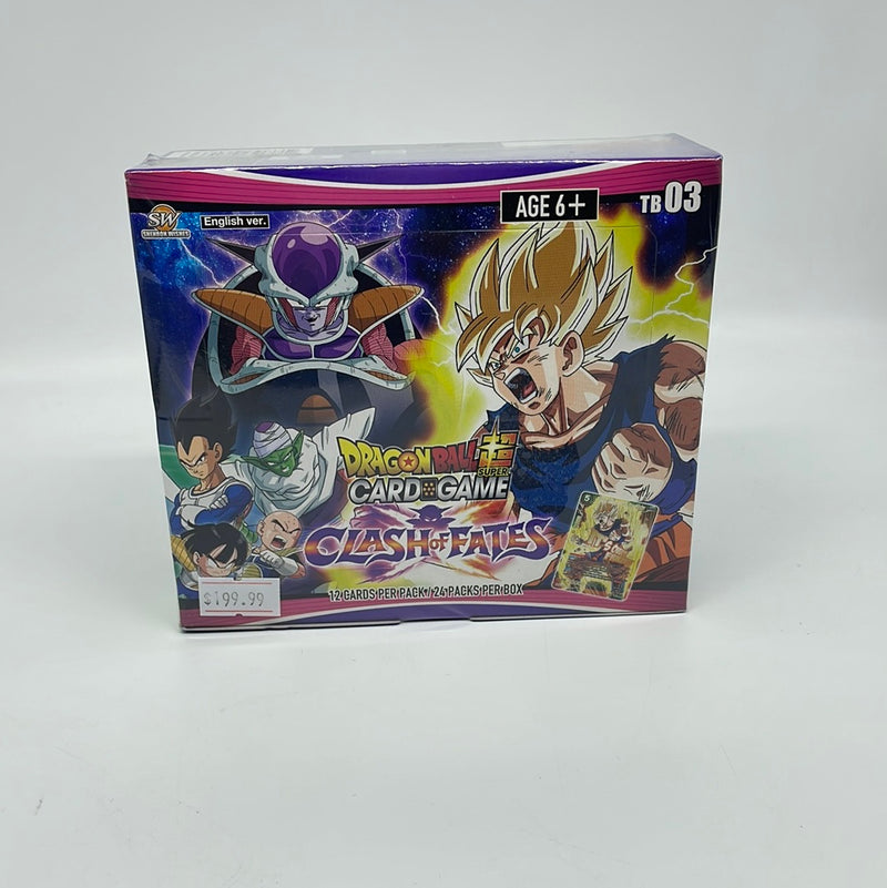 Dragon Ball Super Card Game Clash of Fates Booster Box - Clash of Fates (DBS-TB03) - Sealed