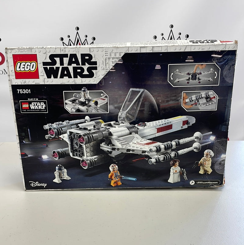 LEGO Star Wars Luke Skywalker's X-Wing Fighter Set 75301 Box Opened all Bags Sealed (Complete)