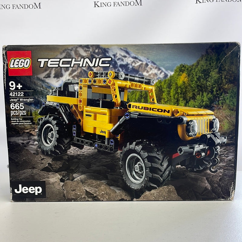 LEGO Technic Jeep Wrangler 4x4 Toy Car 42122 Box Damaged Sealed