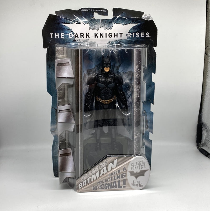 NIB Batman The Dark Knight Rises Movie Masters Bat Signal Adult Collection