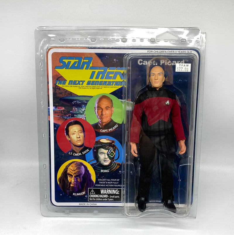 Star Trek - 8" Retro Cloth Captain Picard Action Figure