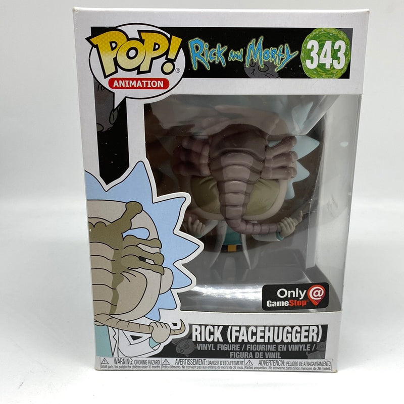 Rick and Morty Rick (Facehugger) GameStop Exclusive Pop! Vinyl Figure