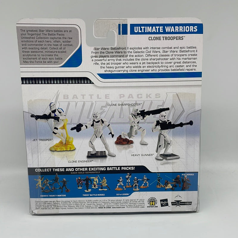 Star Wars Clone Troopers Battle Packs Unleashed 87772/85768 Asst.