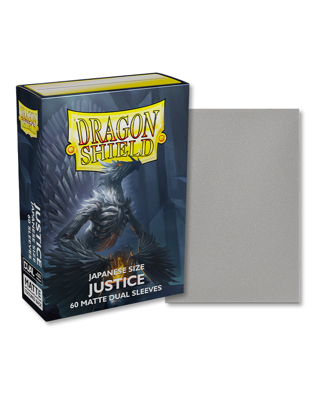 Dragon Shield: Japanese Size Dual Matte Sleeves (60ct) - Justice