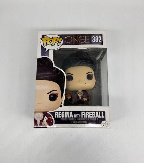 Regina with Fireball #382 (Damaged) vinyl pop