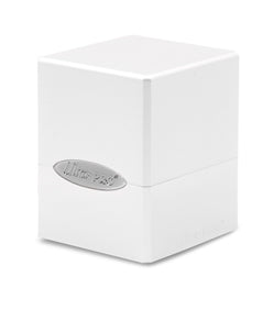 Ultra Pro: Deck Box Satin Cube: Arctic White