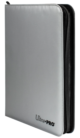 Ultra Pro: ZIP BINDER PRO 9PKT: SILVER