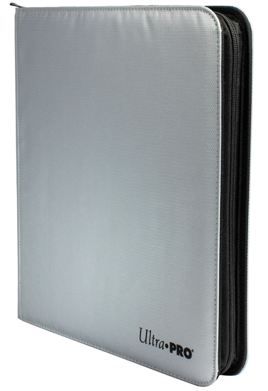 Ultra Pro: ZIP BINDER PRO 12PKT: SILVER