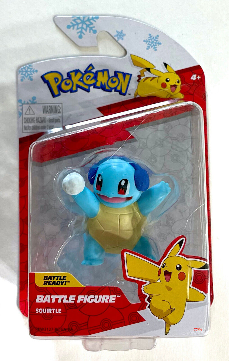 Pokemon Battle Ready! Holiday Squirtle Battle Figure