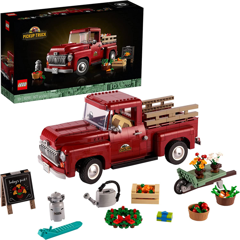 Lego Creator 10290 Pickup Truck Authentic Vintage 1950s Building Kit Sealed
