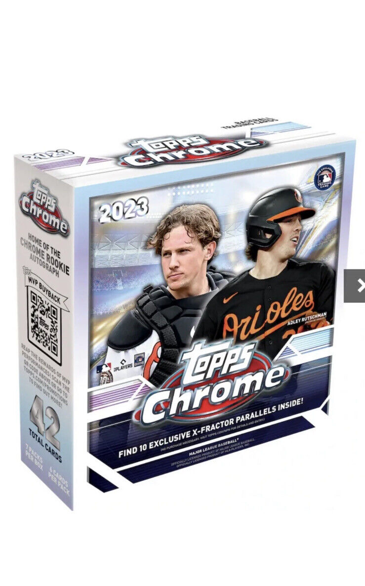 *NEW* 2023 Topps Chrome Mega Box MLB Baseball Factory Sealed