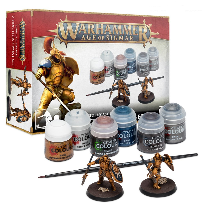 Stormcast Eternals Paint Set Warhammer Age of Sigmar