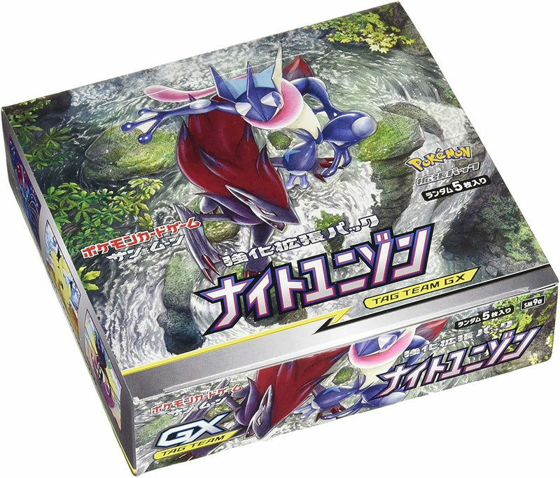 Pokemon Card Game SUN & MOON Night Unison Expansion Pack Box Tag Team Pokemon Card Game SUN & MOON Night Unison Expansion Pack Box Tag Team