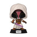 Star Wars Jedi Knight Revan Red and White Round GameStop Sticker Pop! Vinyl Figure