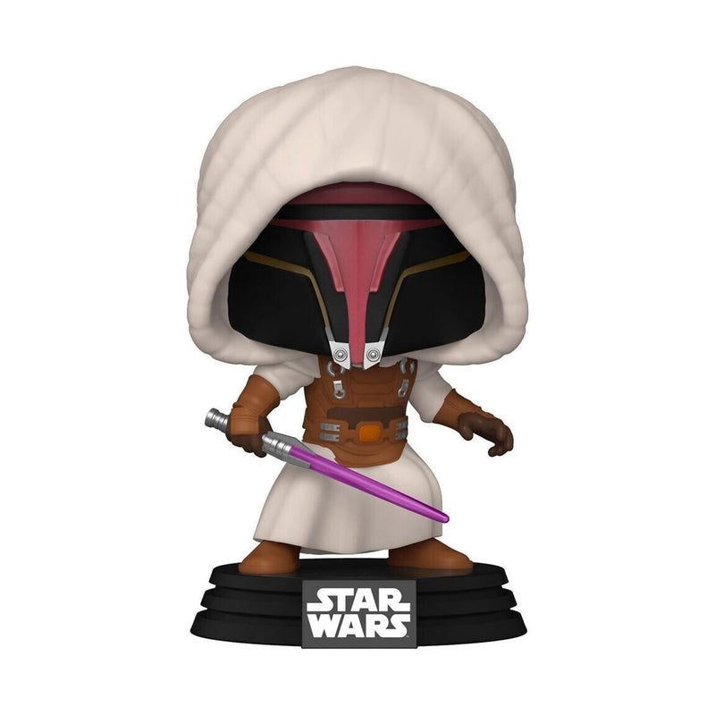 Star Wars Jedi Knight Revan Red and White Round GameStop Sticker Pop! Vinyl Figure