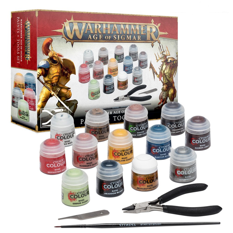 Paint and Tools Set Warhammer Age of Sigmar