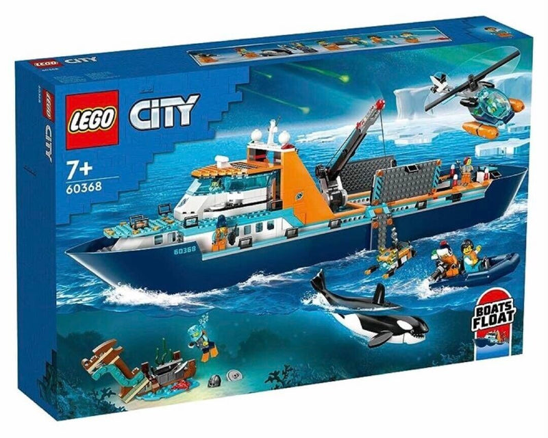 LEGO® City Arctic Explorer Ship 60368 Building Blocks Set