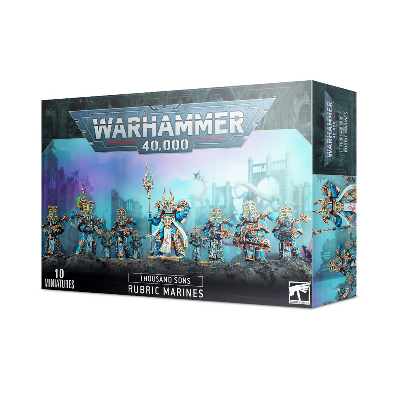 Warhammer 40K: THOUSAND SONS: RUBRIC MARINES