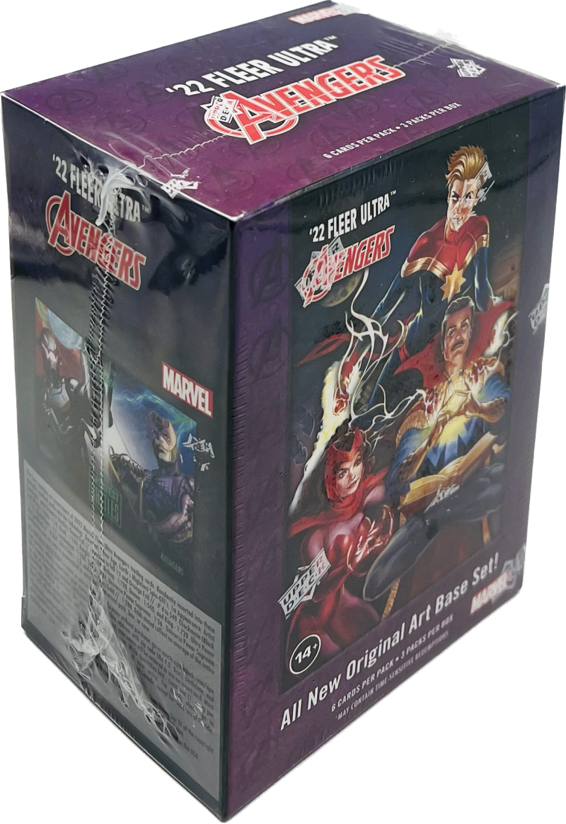2022 Upper Deck Marvel Fleer Ultra Avengers Blaster Box