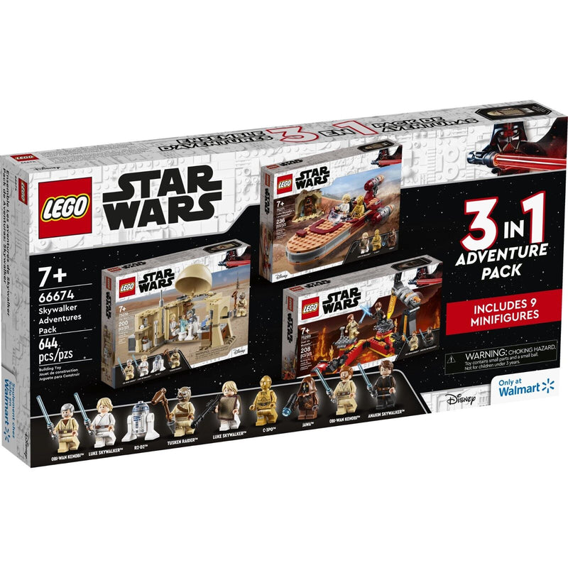 LEGO Star Wars 66674 Skywalker Adventures Pack