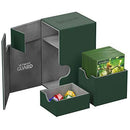 Ultimate Guard: Flip n Tray Deck Case 80+ Cards XenoSkin: Green