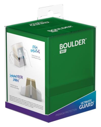 Ultimate Guard: Boulder 100+ Standard Size Cards Deck Case: Emerald