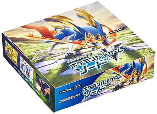 Pokemon Card Game Sword & Shield Expansion Booster BOX S1W