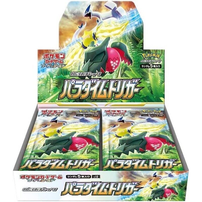 Pokemon Card Sword & Shield Booster Box Paradigm Trigger s12 Japanese NEW