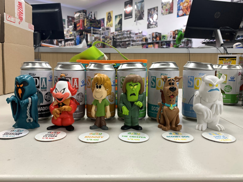 Scooby-Doo 6-Pack Vinyl Sodas with Cooler (All Commons)