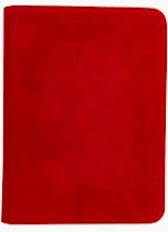 UP ZIPPERED PRO BINDER 9PKT VIVID DELUXE RED