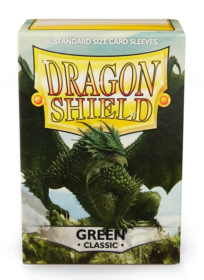 Dragon Shield Classic Standard Sleeves - Green (100-Pack)