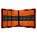 Ultra Pro: Zippered Pro Binder 12PKT Red Vivid