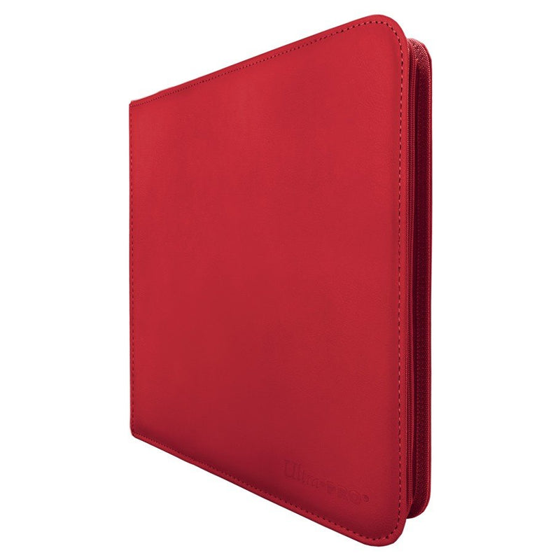 Ultra Pro: Zippered Pro Binder 12PKT Red Vivid