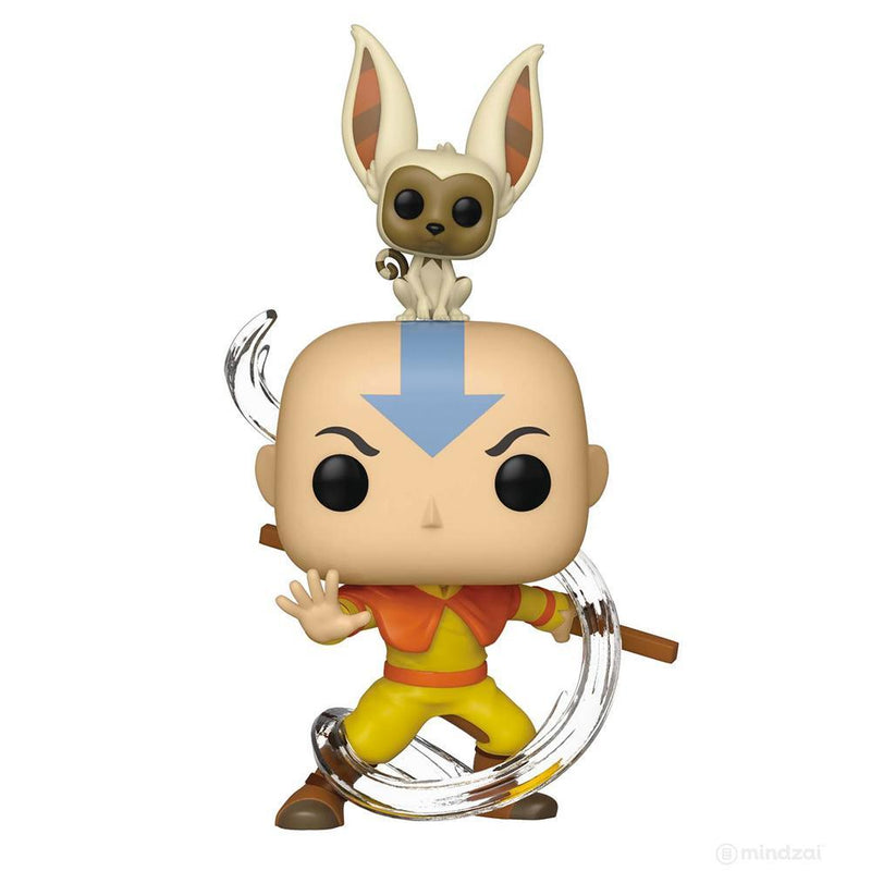 Aang With Momo