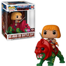 He-Man on Battle Cat TargetCon Flocked Exclusive