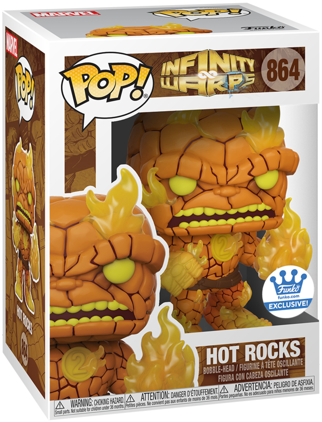 Infinity Warps Hot Rocks Pop! Vinyl Figure
