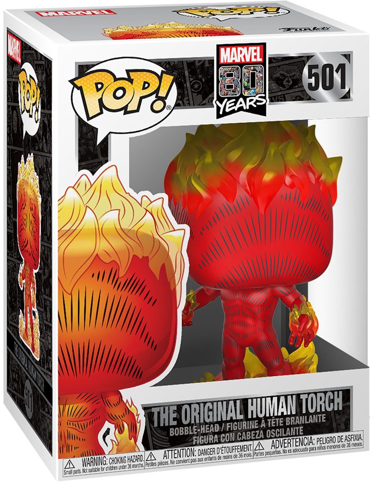Marvel 80th The Original Human Torch Pop! Vinyl Figure