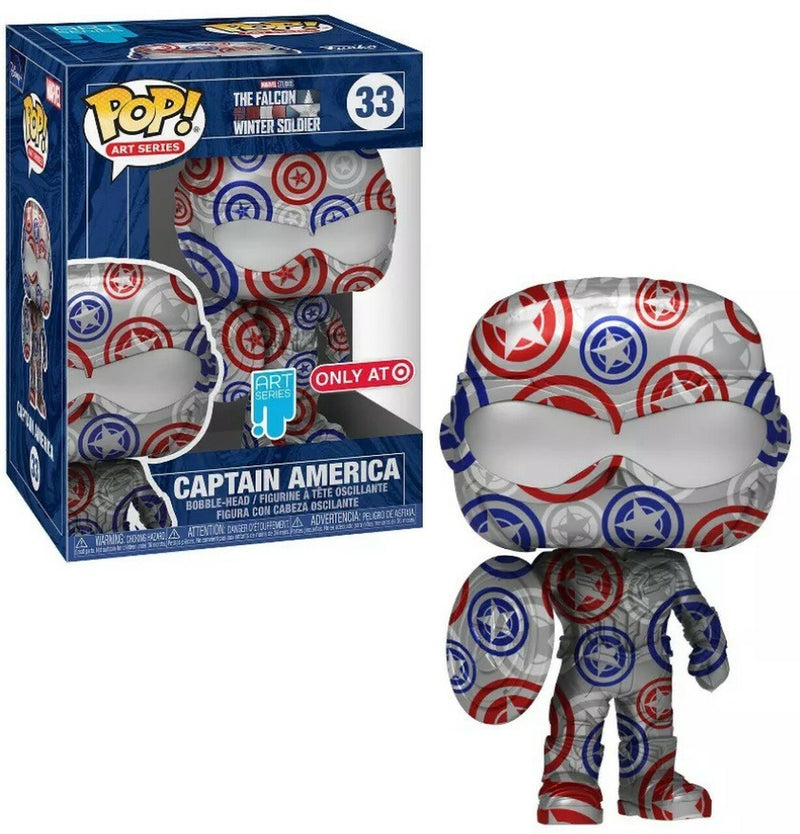 The Falcon And The Winter Soldier Captain America Artist's Series Pop! Vinyl Figure