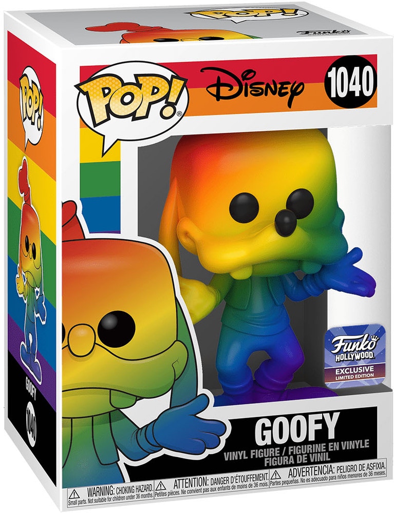 Disney Pride Goofy Funko Hollywood Pop! Vinyl Figure