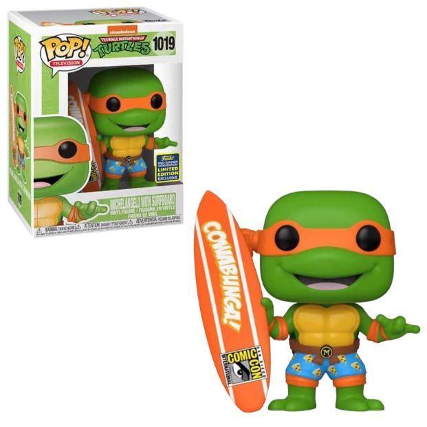 Teenage Mutant Ninja Turtles Michelangelo with Surfboard Pop! Vinyl Figure