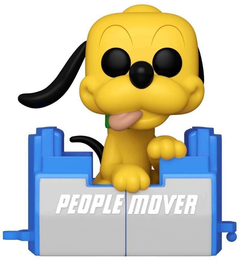 Disney Pluto on the Peoplemover Pop! Vinyl Figure