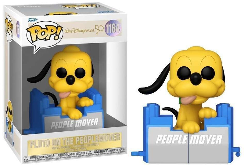 Disney Pluto on the Peoplemover Pop! Vinyl Figure