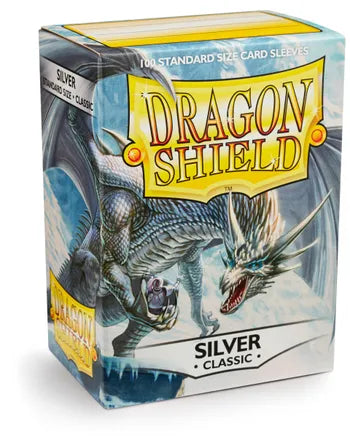 Dragon Shield Standard Classic - Silver (100-Pack)