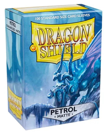 Dragon Shield Matte Standard Sleeves - Petrol (100-Pack)