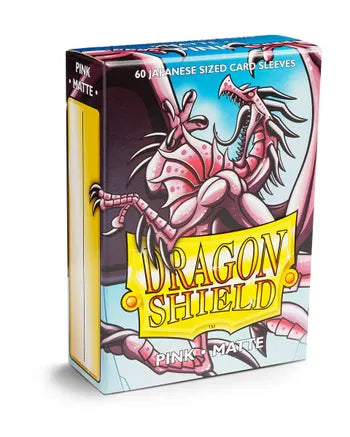 Dragon Shield Matte Japanese Sleeves - Pink (60-Pack)