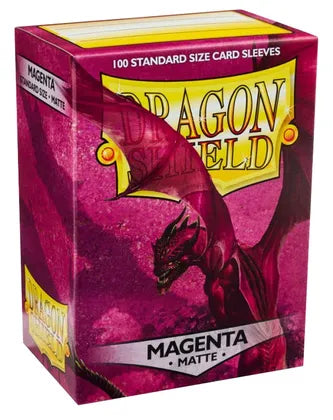 Dragon Shield Matte Standard Sleeves - Magenta (100-Pack)