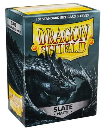 Dragon Shield Matte Standard Sleeves - Slate (100-Pack)